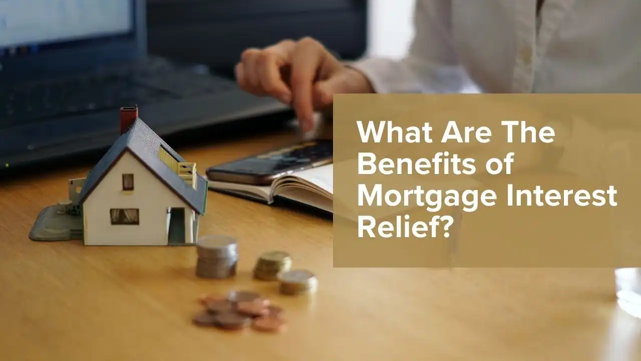 Chart showing how mortgage interest relief reduces tax burden for UK buy-to-let landlords