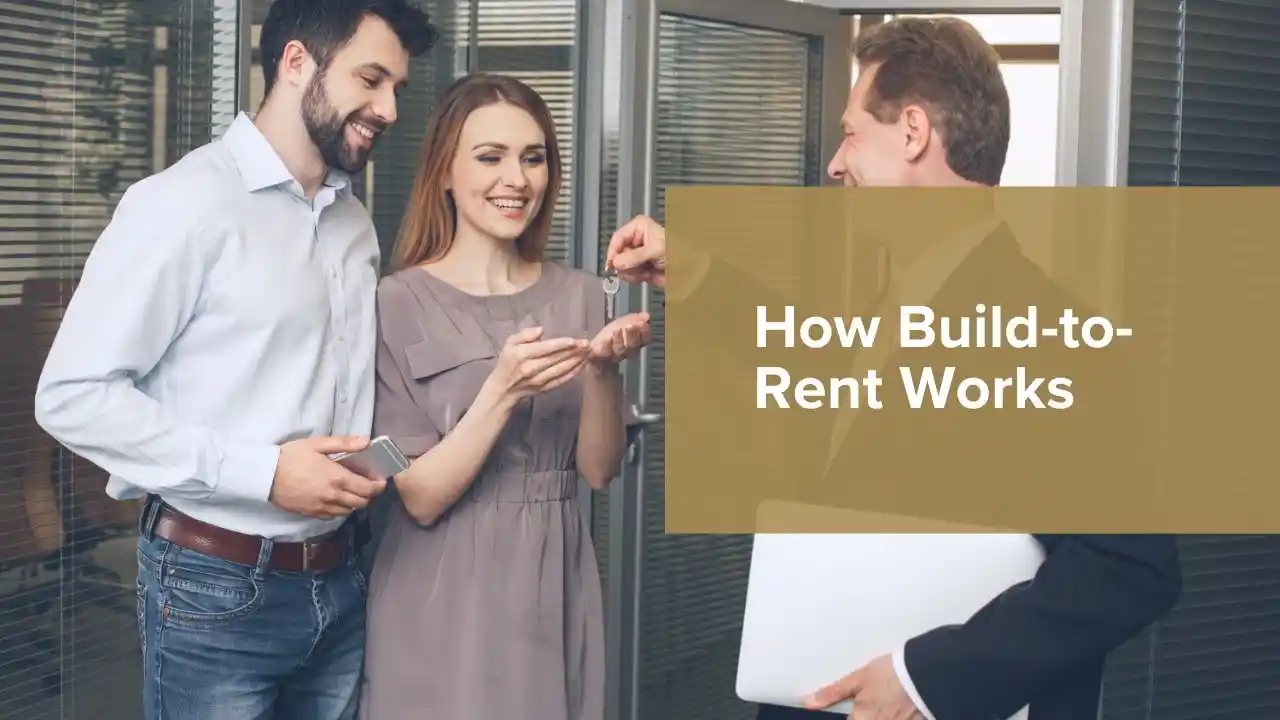 How Build-to-Rent works — development and management diagram UK