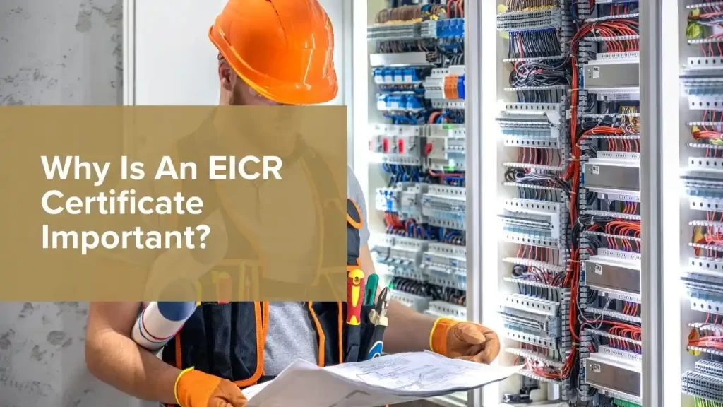 EICR Certificate Important