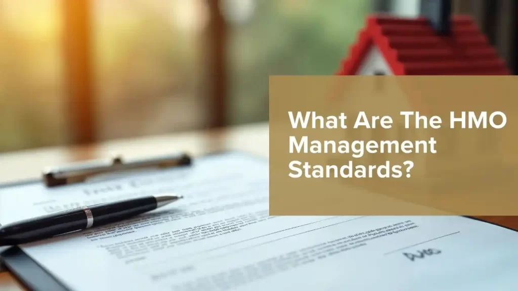 HMO management standards for tenant safety