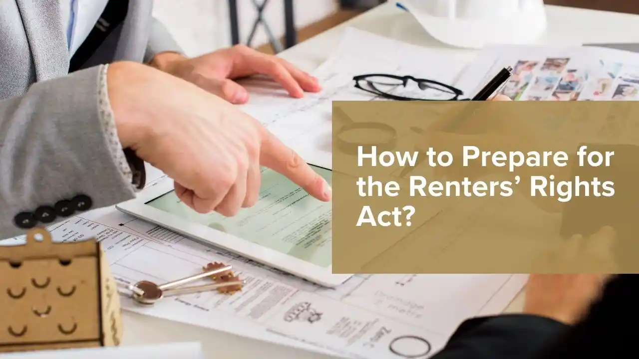 The process for preparing according to the act of renter’s right