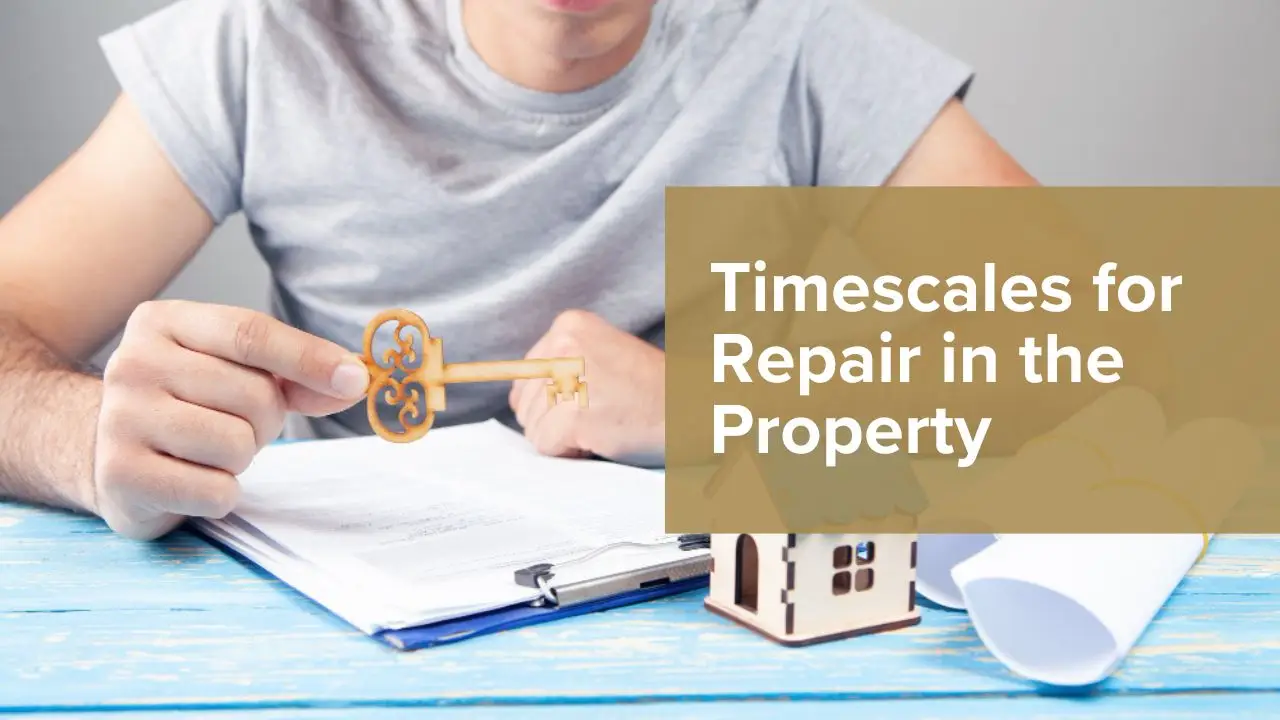Timescales for Repair in the Property