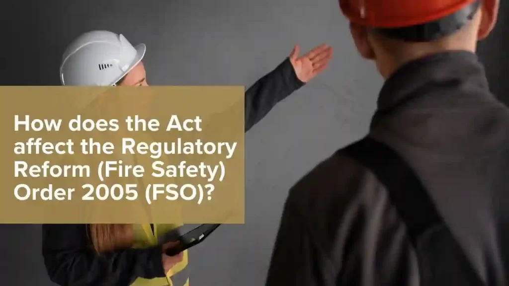 Clearer fire safety responsibilities