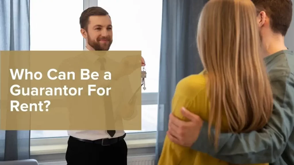 Guarantor must be adult, financially stable relative.