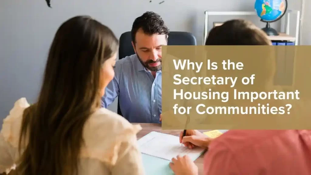 Housing secretary ensures affordable, secure community living