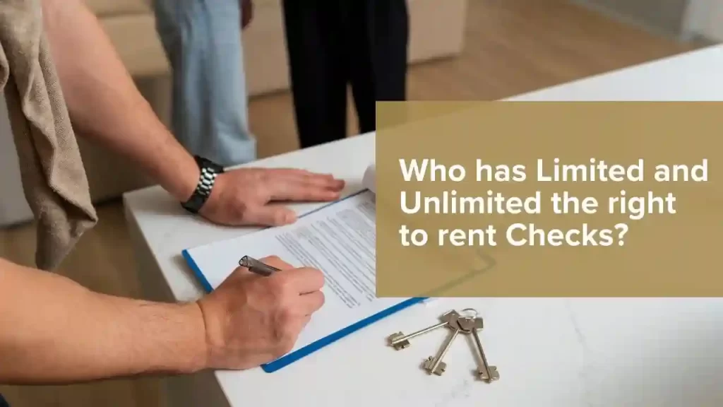 Limited and unlimited UK right-to-rent categories explained