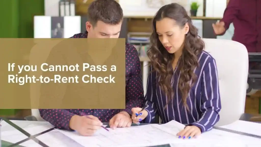 Consequences when tenants fail UK right-to-rent checks