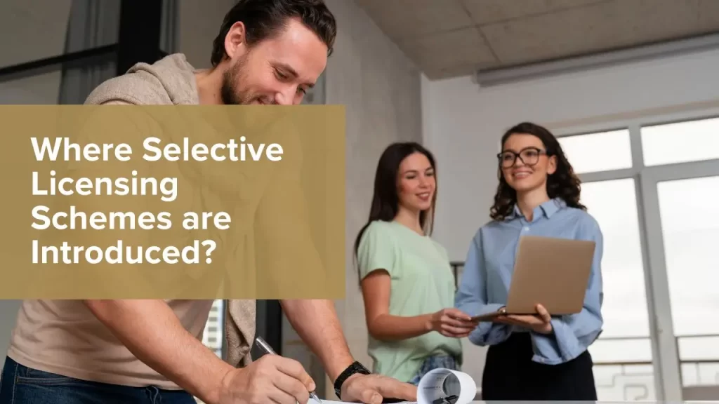Selective Licensing Schemes introduced