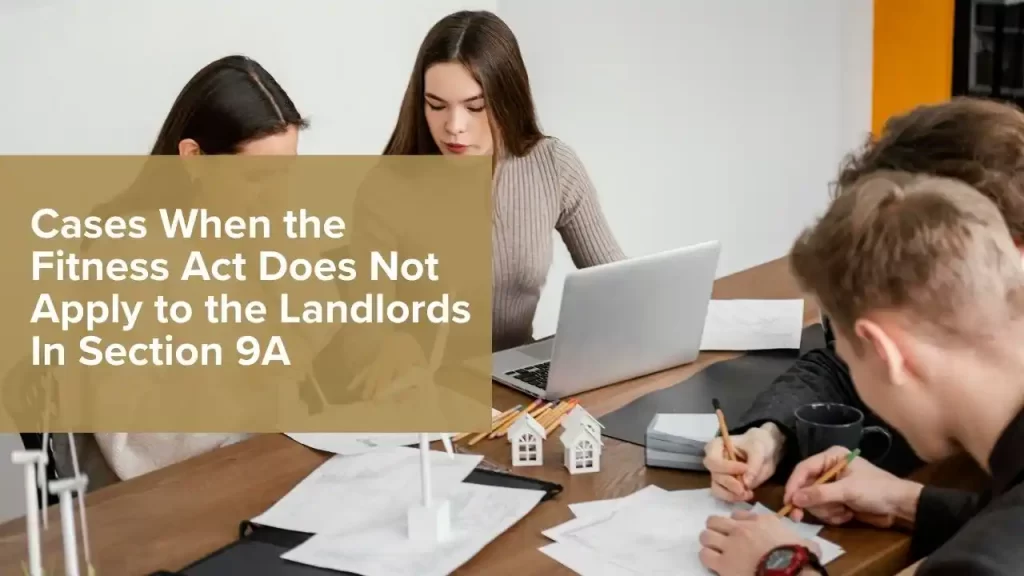 Apply to the Landlords In Section 9A