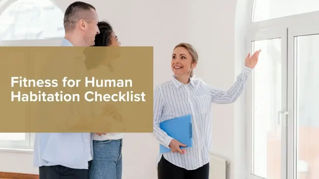 Fitness for Human Habitation Checklist