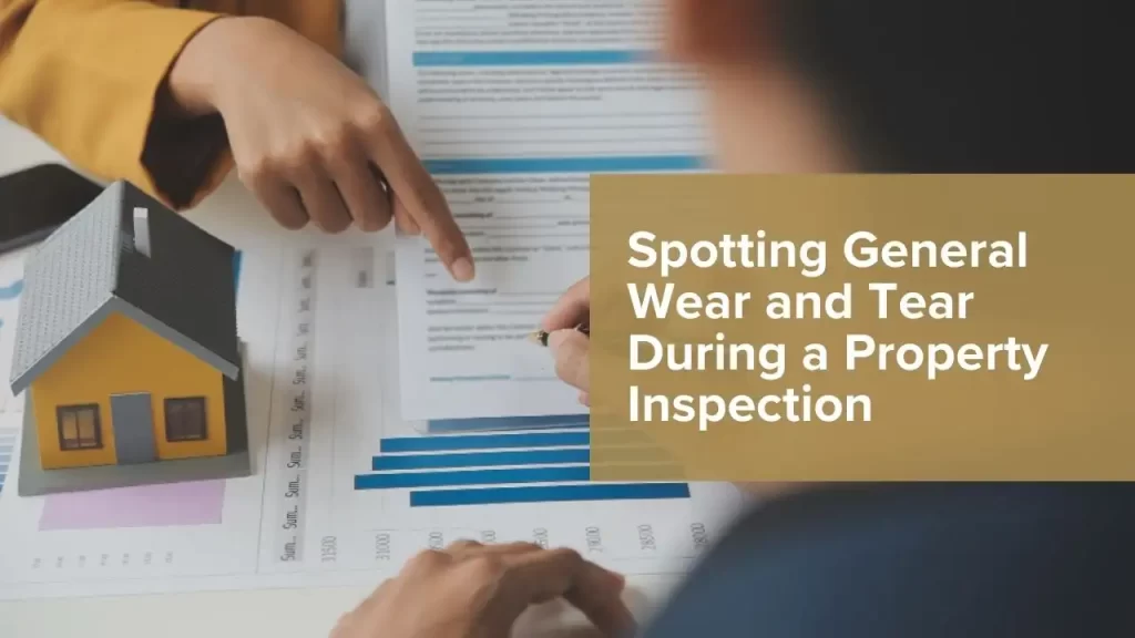 Spotting General Wear and Tear During a Property Inspection