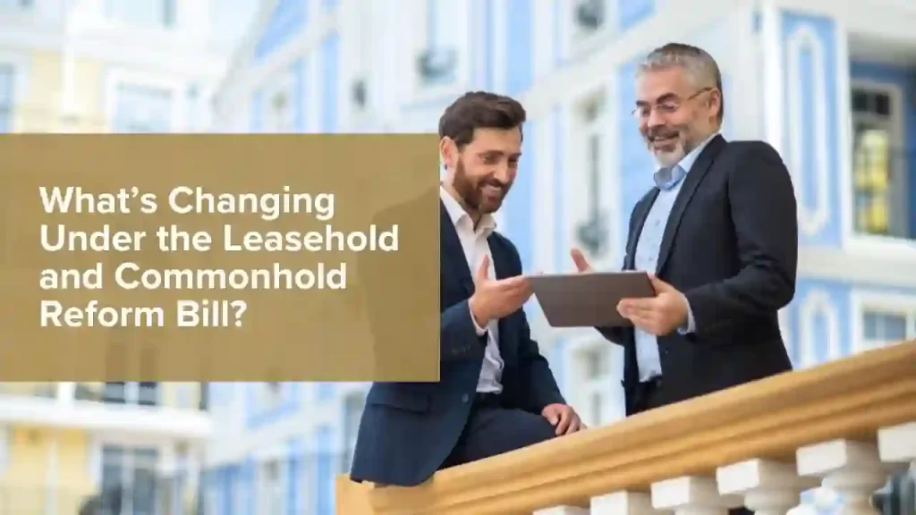 Leasehold and Commonhold Reform Bill
