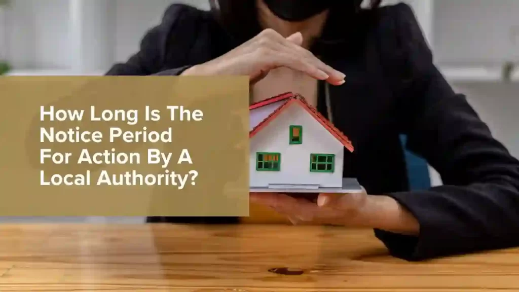 Local authority notice period requirements
