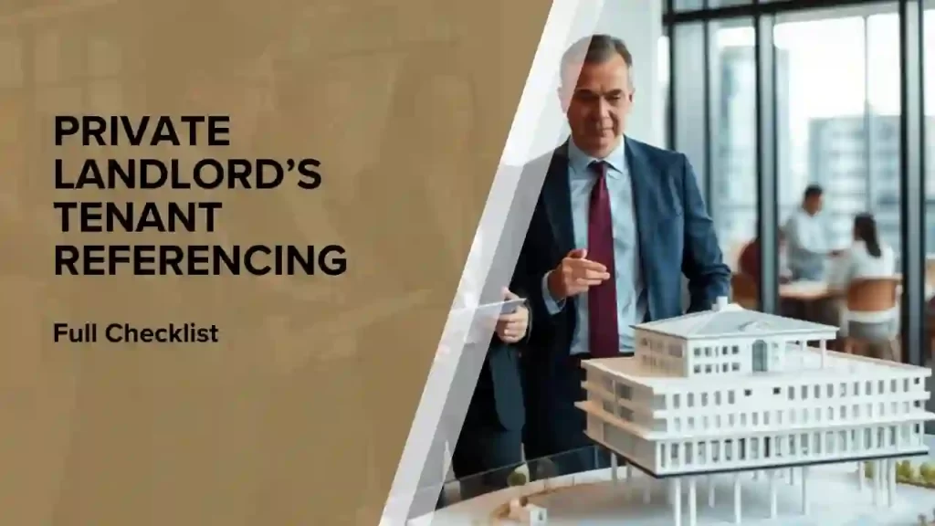 Private Landlord’s Tenant Referencing