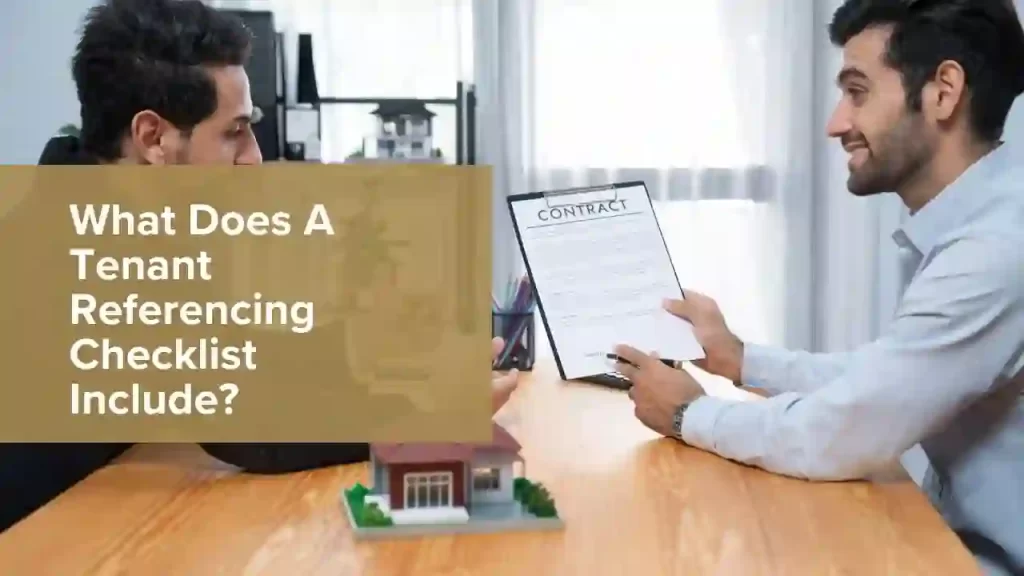 Tenant Referencing Checklist