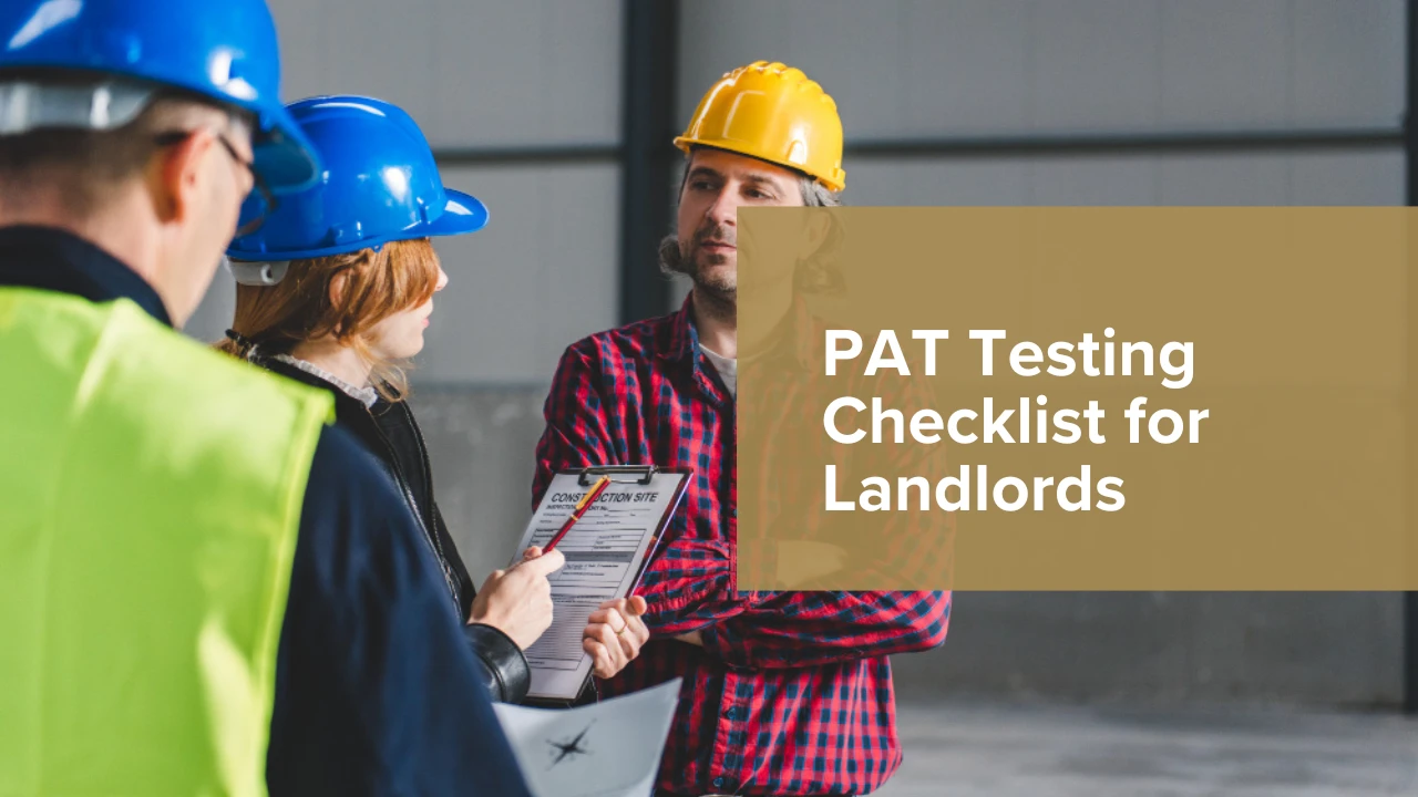 Checklist of PAT testing tasks for landlords
